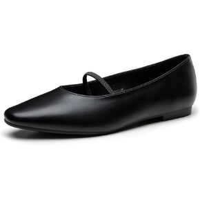 Trary Flats for Women, Mary Jane Shoes for Women, Ballet Flats for Women, Women's Flats, Closed Toe Flats Shoes Women, Elastic Straps Flats Shoes for Women