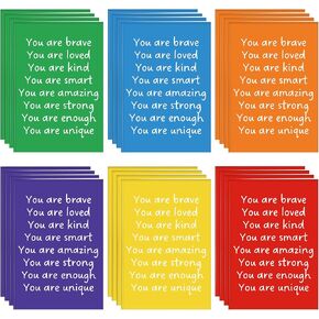 Spakon 48 Pcs End of the Year Gifts for Students Rainbow Small Notepads Mini Notebook Inspirational Mini Journals Motivational Mini Pocket Notepad Back to School Gift First Day of School Gifts for Kid