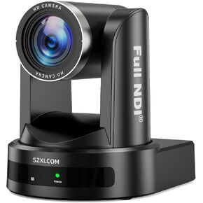 Full NDI PTZ Camera HDMI/SDI/USB3.0 IP PoE Live Streaming NDI Camera 20X Optical Zoom 1080P 60FPS for Church Worship Live Video Conference Camera Works with Zoom,OBS,TikTok,YouTube,etcEvents