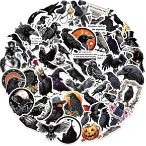 50Pcs Halloween Ghost Theme Stickers, Cute Ghost Decorative Stickers for Parties, Suitable for Children, Teens, and Adults, Ideal for Water Bottles, Laptops, and Cups (Ghost)