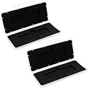 eMagTech 2Pcs Hard Drive Case Hard Disk Protection Box Hard Drive Storage Container Waterproof Hard Drive Protective Box Compatible with M.2 2280/2260/2240/2242/2230