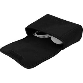 Storage Medium Pouch Bag Cases for Power Adapter Accessories Laptop, Wireless Mouse and Phone Chargers, Cellphone, Power Bank, Cord, Travel Cable Electronic Organizer(7" X 5")