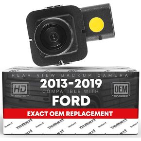 Rear View Backup Camera - Compatible with 2013-2019 Ford Flex - Reverse Park Assist Camera Replacement - OEM GA8Z-19G490-A, DA8Z-19G490-C, DA8Z-19G490-A, EA8Z-19G490-A, 592-006
