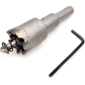 NGe 1" Hole Saw,25mm Carbide Hole Saw for Stainless Steel Sheet Metal