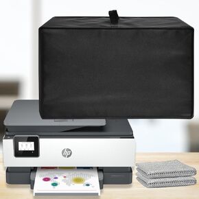 Printer cover waterproof and dustproof printer cover suitable for HP OfficeJet Pro 9125e/9015e wireless color all-in-one printer/compatible with HP OfficeJet Pro 8135e/8025e/printer/home printer