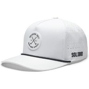 Golf Hat for Men - Golf Snapback - Fun Hat for Golfing - Golf Snapback for Men and Women - Make More Birdies Black in Kuwait
