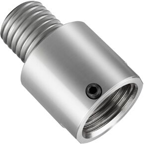 Woodworking Lathe Headstock Spindle Adapter Convert 1-1/4''×8TPI to 1''×8TPI Thread Chuck Insert Adapter Turning Tool Accessories