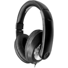 Hamilton Buhl Smart-Trek Headphone || 3.5mm TRRS Plug, Durable and Comfortable, Black (ST1BK)