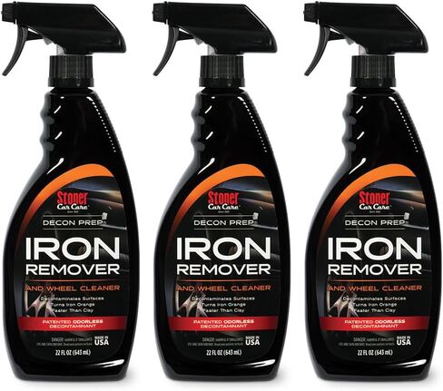 Stoner Car Care 92104 22-Ounce Iron Remover and Wheel Cleaner for Car Detailing Patented Odorless Decontaminant Decon Prep Fallout Eliminate Brake Dust Use on Car Paint and More, Pack of 1 in Saudi Arabia