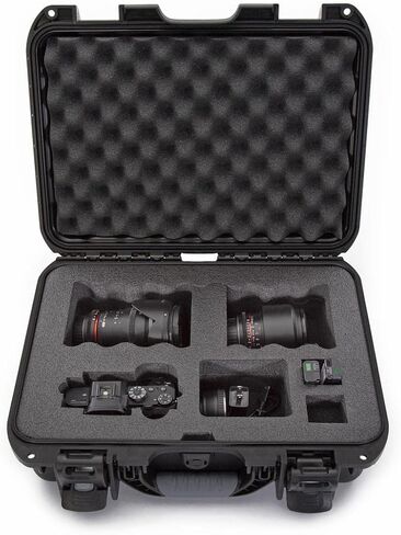 حافظة نانوك 920 مقاومة للماء مع حشوة إسفنجية مخصصة لكاميرا سوني A7R - أحمر (920-ESON9) in Kuwait