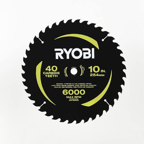 RYOBI 10 "40T كربيد رقيق كيرف ميتري شفرة أصلية in Saudi Arabia