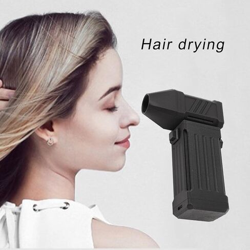Small Jet Blower, 300000RPM Stepless Speed Adjustment, Type C QC 20W Fast Charging Portable Electric Air Duster, Aluminum Alloy Super for Car Keyboard PC Cleaning, Pet Hair in Saudi Arabia