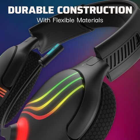سماعة رأس PDP Afterglow Wave اللاسلكية مع ميكروفون لأجهزة Xbox Series X|S وWindows 10/11 PC، متوافقة مع PlayStation PS5/PS4 وبلوتوث، أسود in Saudi Arabia