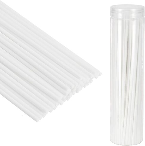 PATIKIL 25CM/10Inch Reed Diffuser Stick, 100 Pack Fiber Aroma Fragrance Refill Sticks Replacement with PET Bottle for Home Office Hotel Party Wedding, Wood in Saudi Arabia