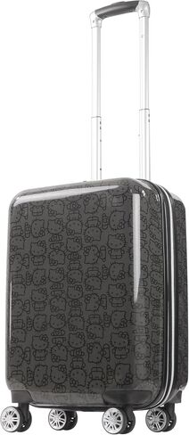 FUL Hello Kitty 21 Inch Carry On Luggage, Printed Hardshell Rolling Suitcase with Spinner Wheels, Pink in Saudi Arabia