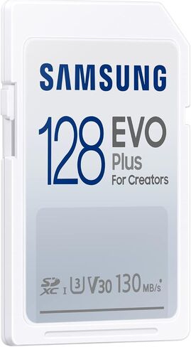 Samsung EVO Plus 32GB SDXC UHS-I U1 Full HD 130MB/s Read Memory Card for SLR and System Cameras MB-SC32K/EU in Saudi Arabia