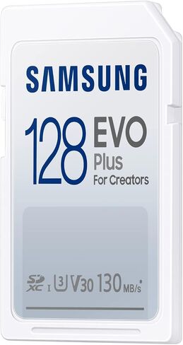 Samsung EVO Plus 32GB SDXC UHS-I U1 Full HD 130MB/s Read Memory Card for SLR and System Cameras MB-SC32K/EU in Saudi Arabia
