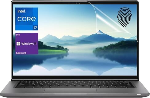 واقي شاشة مكون من قطعتين لجهاز Dell Latitude مقاس 14 بوصة موديل 7480 7430 7420 7410 E7470 E7450 7490 5400 5480 5490 E6430 E5491 E5450 E6440 E5470 E7440 E7480 E7440 E7470 5430، 5H مضاد للخدش in Saudi Arabia