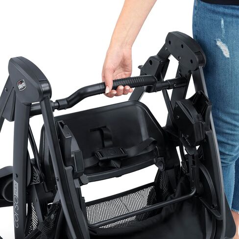 Chicco Chicco Corso Flex Infant Car Seat Adapter/Basket for Corso Flex Convertible Stroller, Compatible with Any Chicco Infant Car Seat | Black/Black in Kuwait