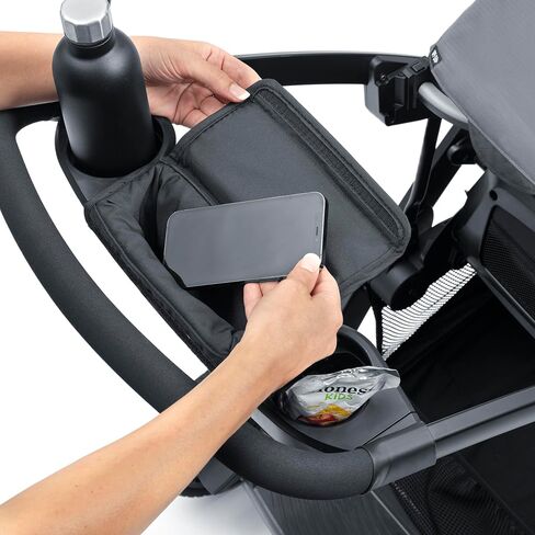Chicco Chicco Corso Flex Infant Car Seat Adapter/Basket for Corso Flex Convertible Stroller, Compatible with Any Chicco Infant Car Seat | Black/Black in Kuwait