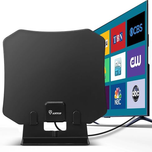 ANTOP Indoor Antenna Paper Thin with The Stander in Kuwait