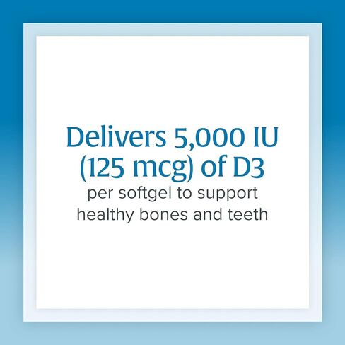 Natural Factors، فيتامين د3، 5000 وحدة دولية، يدعم صحة المفاصل والعظام والمناعة، 240 قطعة (عبوة من قطعة واحدة) in Saudi Arabia