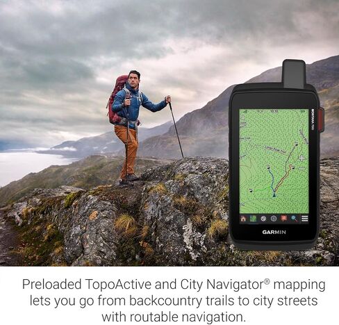 Garmin Montana 760i Rugged GPS Touchscreen Navigator, Dark Energy Poseidon Pro Charger, Black in Kuwait