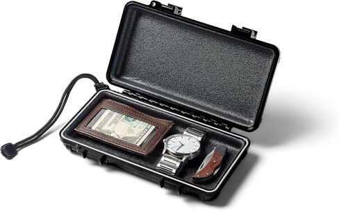 حافظة حماية S3 Cases T3000 مقاومة للماء - Mil Spec/USA Made/IP67 مقاومة للماء/قابلة للقفل/محكم/مقاومة للرائحة - للهواتف، والمحافظ، والمفاتيح، والسكاكين، والبقاء على قيد الحياة، وركوب القوارب، والرياضات المائية (أصفر) in Saudi Arabia