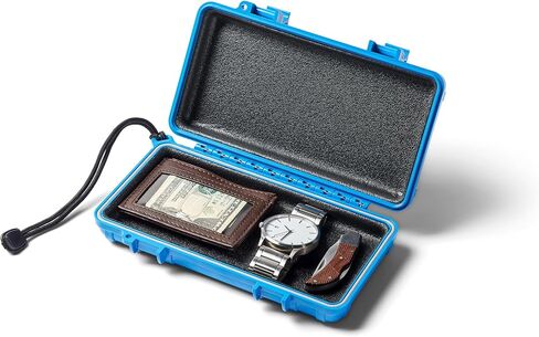 حافظة حماية S3 Cases T3000 مقاومة للماء - Mil Spec/USA Made/IP67 مقاومة للماء/قابلة للقفل/محكم/مقاومة للرائحة - للهواتف، والمحافظ، والمفاتيح، والسكاكين، والبقاء على قيد الحياة، وركوب القوارب، والرياضات المائية (أصفر) in Saudi Arabia