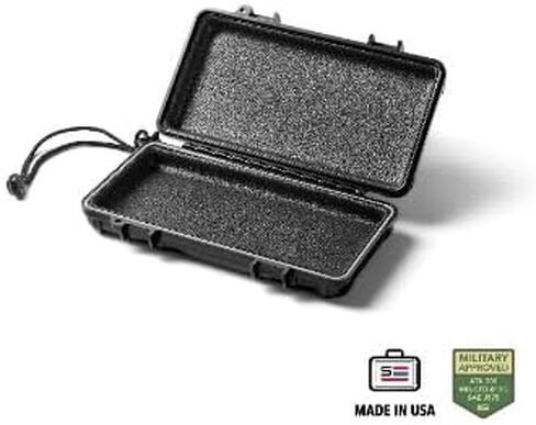 حافظة حماية S3 Cases T3000 مقاومة للماء - Mil Spec/USA Made/IP67 مقاومة للماء/قابلة للقفل/محكم/مقاومة للرائحة - للهواتف، والمحافظ، والمفاتيح، والسكاكين، والبقاء على قيد الحياة، وركوب القوارب، والرياضات المائية (أصفر) in Saudi Arabia
