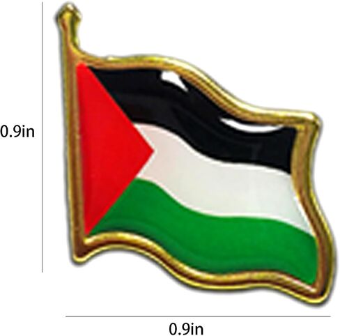 دبوس علم فلسطين دبابيس طية صدر السترة مجانية من فلسطين دبوس البطيخ السائب دبابيس فلسطين الوطنية دبوس طية صدر السترة دعم الحملة الخيرية للتبرع ملحقات هدايا المناسبات in Kuwait