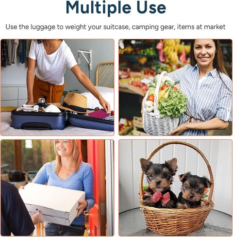 travel inspira Luggage Scale Battery-Free, Travel Essentials, Portable Handheld Suitcase Weight Scale for for Travel Accessories, 110lbs/50kg in Kuwait