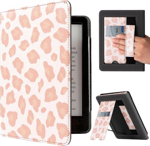 CoBak Case for Kindle Paperwhite - All New PU Leather Cover with Auto Sleep Wake, Hand Strap, Card Slot for Kindle Paperwhite Signature Edition and Kindle Paperwhite 11th Generation 2021 Released in Saudi Arabia