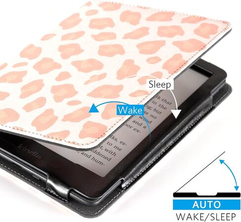 CoBak Case for Kindle Paperwhite - All New PU Leather Cover with Auto Sleep Wake, Hand Strap, Card Slot for Kindle Paperwhite Signature Edition and Kindle Paperwhite 11th Generation 2021 Released in Saudi Arabia