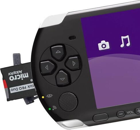 Skywin Memory Stick Pro Duo Adapter - 2 Pack Card Reader for PSP Memory Card Duo Adapter, Easy-to-Use Card Holder Compatible with Playstation Card, Camera, or Handycam in Saudi Arabia
