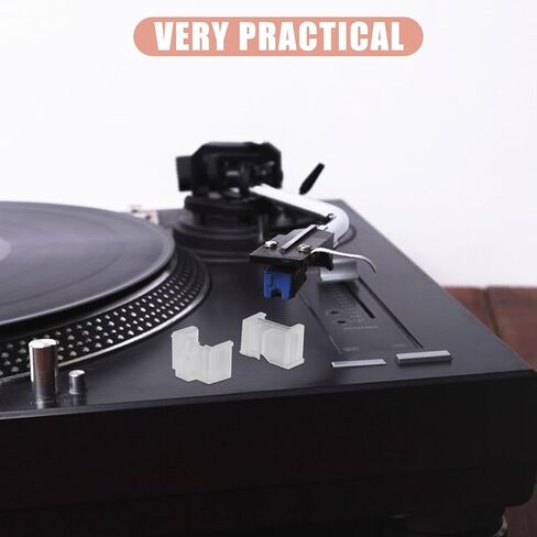 ملحقات القرص الدوار من Totority للتسجيل - قطعتان من غطاء غبار إبرة المشغل وغطاء إبرة مشغل التسجيل وواقي إبرة المسجل وواقي إبرة التسجيل in Kuwait