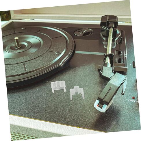 ملحقات القرص الدوار من Totority للتسجيل - قطعتان من غطاء غبار إبرة المشغل وغطاء إبرة مشغل التسجيل وواقي إبرة المسجل وواقي إبرة التسجيل in Kuwait