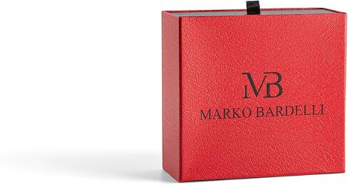 Marko Bardelli Elastic Leather Men's Belt - Comfortable Stretch Waistband Casual Golf Jeans & Pants - Innovative Design- Gift Box (Monza, Waist adjustable 30" to 34") in Saudi Arabia