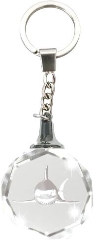 Deluxebase Crystal Silhouette Keychains - Gorilla from Crystal Glass Animal Keyring for Women, Men, Boys and Girls. in Kuwait