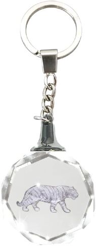 Deluxebase Crystal Silhouette Keychains - Gorilla from Crystal Glass Animal Keyring for Women, Men, Boys and Girls. in Kuwait