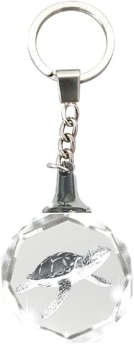 Deluxebase Crystal Silhouette Keychains - Gorilla from Crystal Glass Animal Keyring for Women, Men, Boys and Girls. in Kuwait