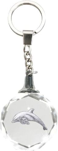 Deluxebase Crystal Silhouette Keychains - Gorilla from Crystal Glass Animal Keyring for Women, Men, Boys and Girls. in Kuwait