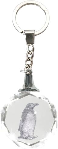 Deluxebase Crystal Silhouette Keychains - Gorilla from Crystal Glass Animal Keyring for Women, Men, Boys and Girls. in Kuwait