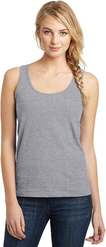 District Juniors The Concert Tank DT5301 Charcoal in Saudi Arabia
