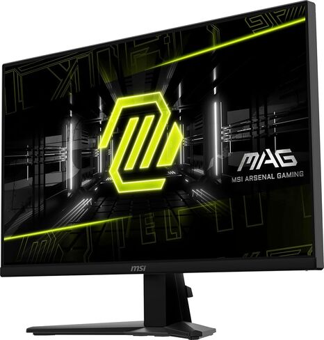 شاشة كمبيوتر MSI MAG 275F مقاس 27 بوصة QD-OLED 1920 x 1080 (FHD)، 180 هرتز، مزامنة تكيفية، HDMI، منفذ عرض، منفذ VGA، قابل للتركيب، إمالة، ارتفاع قابل للتعديل، مكبر صوت، 0.5 مللي ثانية، أسود in Saudi Arabia