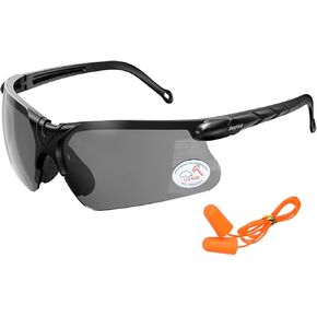 Raytice Shooting Glasses Hunting Safety Glasses Eye Protection for Shooting Range Lenses are produced by Carl Zeiss Vision Sunlens-Yellow