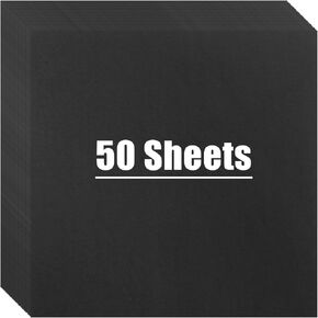 50 ورقة من ورق القصاصات الأبيض، مقاس 12 × 12 بوصة ورق البناء ورق بطاقات من أجل صناعة بطاقات دعوات الطابعة اليدوية