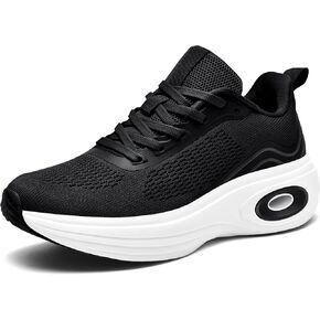 Wondamo Women's Walking Running Shoes Cushioning Lightweight Athletic Shoes Comfortable Supportive Non Slip Tennis Gym Workout Trainning Sneakers