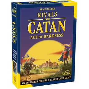 CATAN Rivals Age of Darkness Card Game Expansion - Face New Challenges and Intrigue! Strategy Game, Family Game for Kids & Adults, Ages 10+, 2 Players, 45-90 Minute Playtime, Made Studio