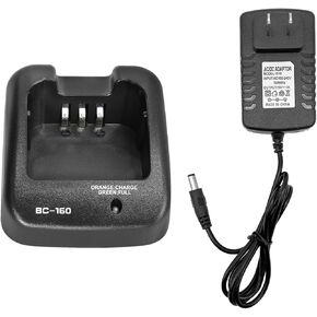 BC-160 Charger for BP-232 BP-232H BP-232N IC-A14 IC-F15 IC-F3011 IC-F4011 IC-F3161 IC-F14 IC-F24 IC-F3011 IC-F4011 Portable Two Way Radio